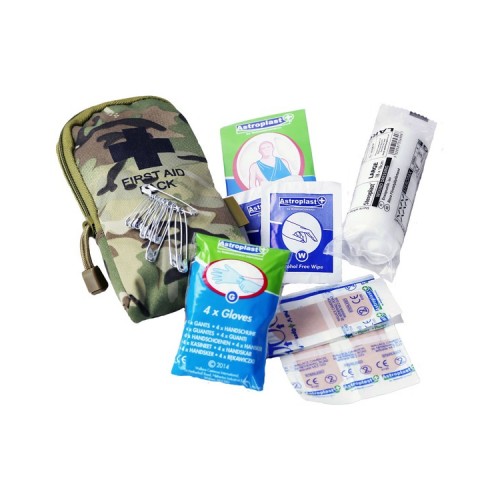 First Aid Kit (Small) (ATP), Be prepared for any situation with this compact and reliable First Aid Kit, designed for outdoor adventures, field exercises, and everyday use